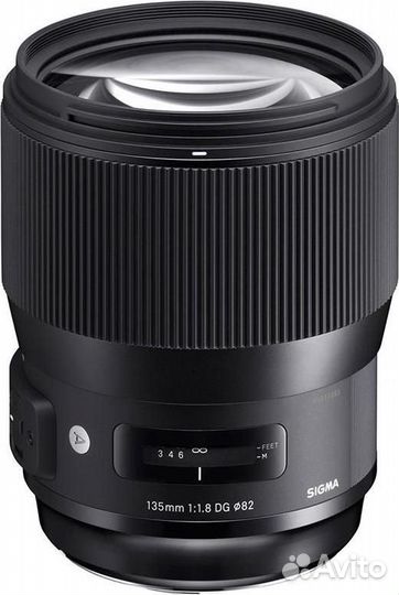 Объектив sigma AF 135MM F/1.8 DG HSM ART sony E