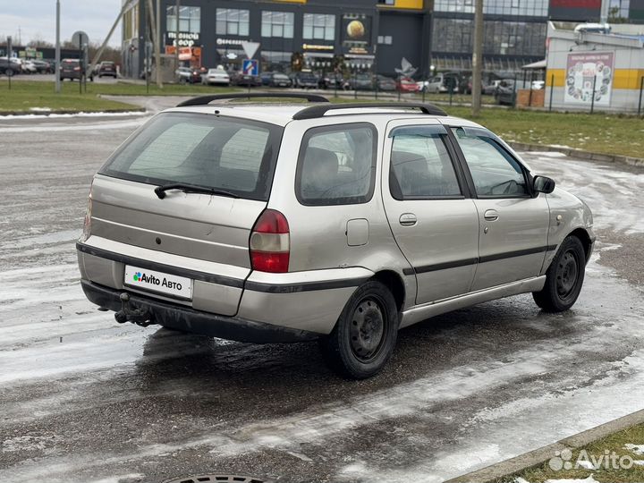 FIAT Palio 1.2 МТ, 1999, 180 000 км