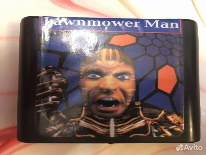 Lawnmower Man Газонокосильщик картридж для sega