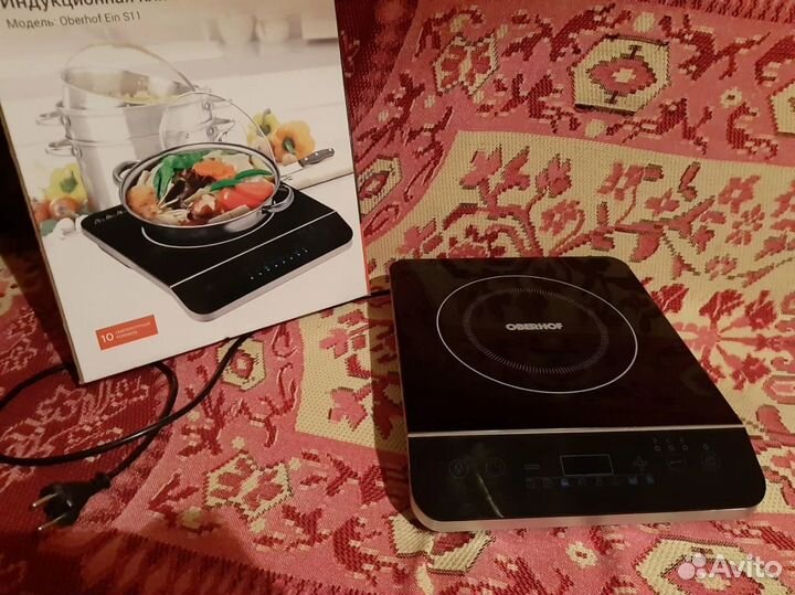 Индукционная плита одноконфорочная oberhof S11