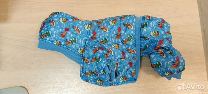 Теплый комбинезон для собачки