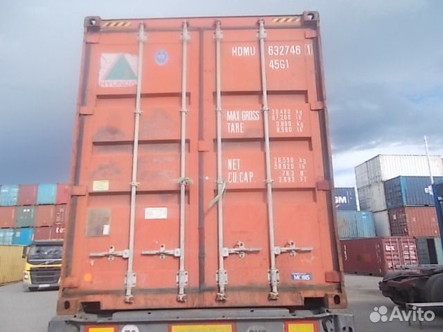 Продается контейнер морской 40 футов hdmu6327461
