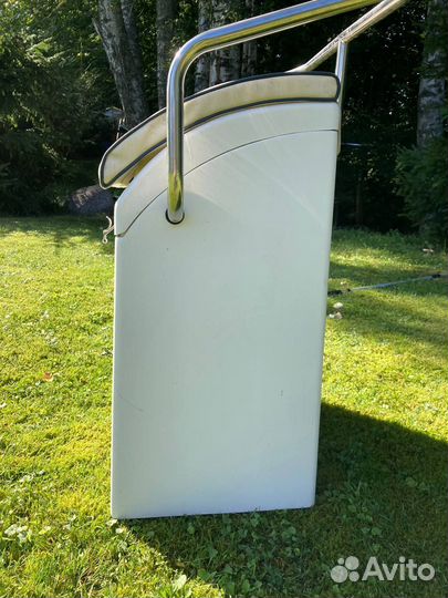 Переднее сиденье-рундук (мягкое) на лодку Риб