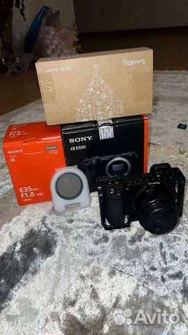 Фотоаппарат Sony A6500 с хорошей комплектацией объявление продам