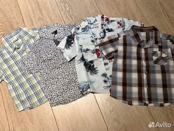 Вещи на мальчика. Шорты и рубашки