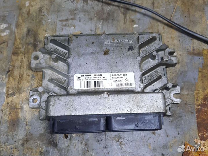 Блок управления эбу Renault Logan 1.4