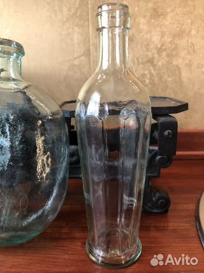 Старые бутылки