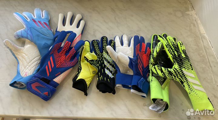 Вратарские перчатки adidas (детские, взрослые)