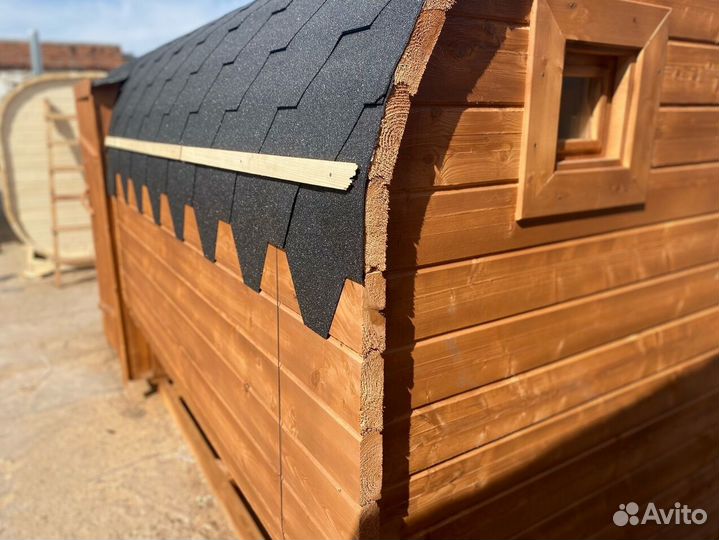 Бани-бочки квадро с доставкой