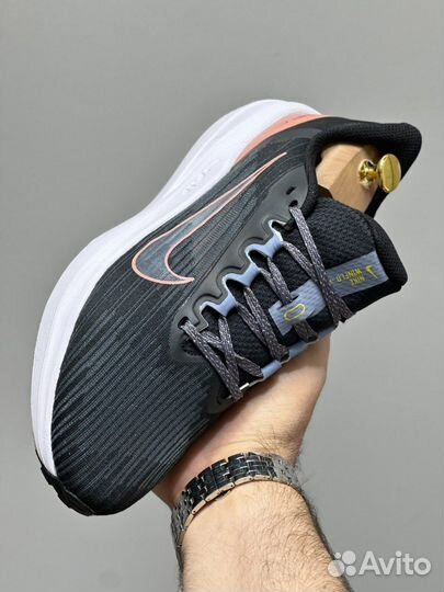 Кроссовки мужские nike air Wenflo 9 чёрный