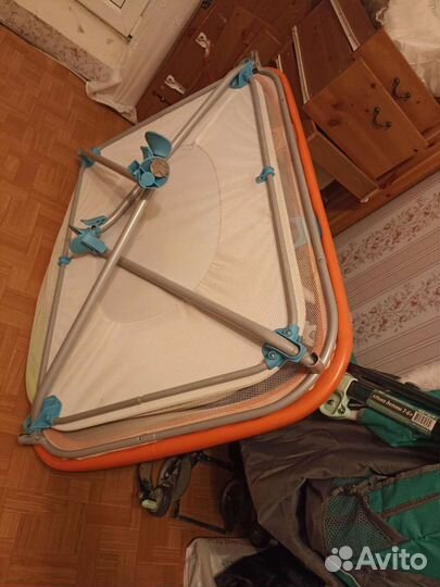 Манеж brevi с матрасом и игрушкой