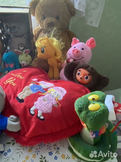 Игрушки мягкие, состояние новых