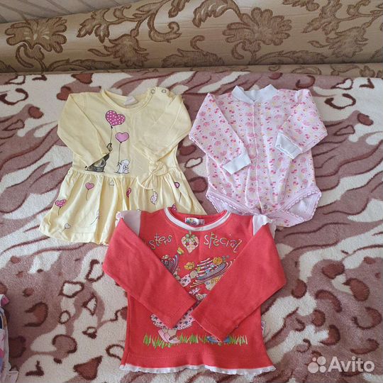 Вещи пакетом на девочку