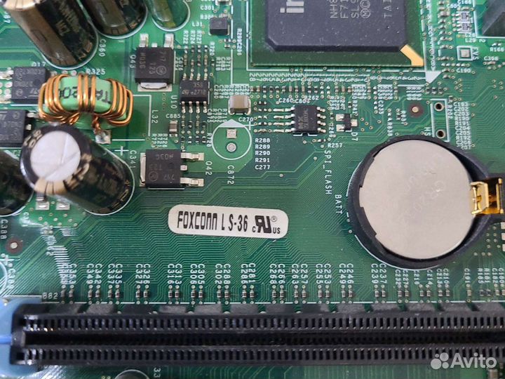 Материнская плата foxconn LS-36 LGA775 с процес