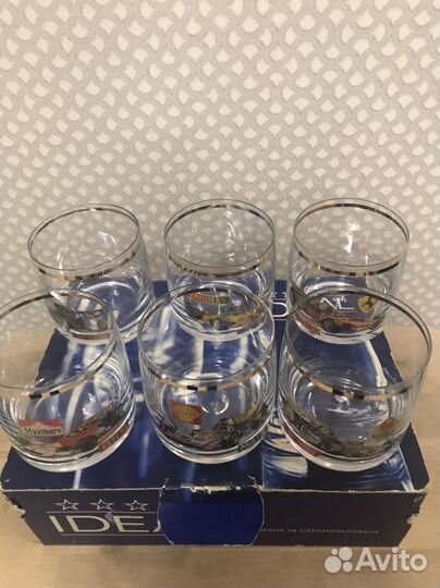 Набор стаканов богемия