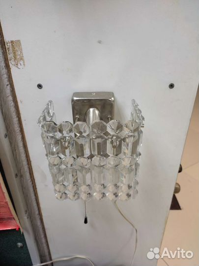 Хрустальное бра СССР