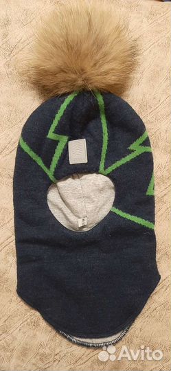 Шапка шлем для мальчика