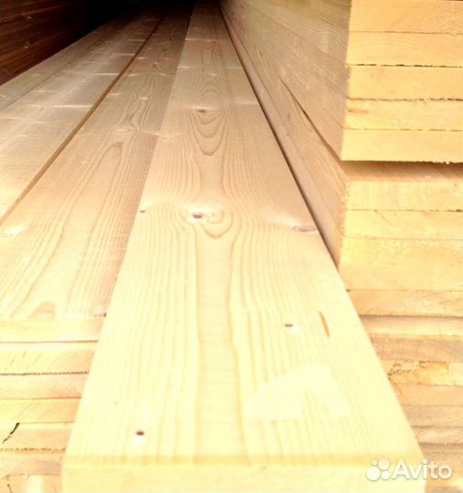 Доска обрезная строганная