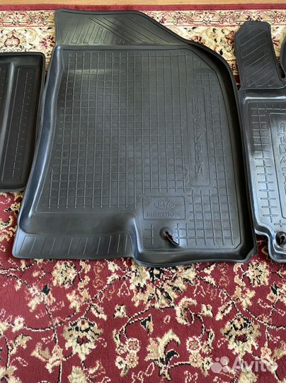Резиновые коврики на киа спортейдж 3