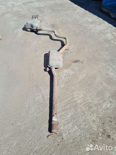 Выпускной тракт. Шкода Суперб 1.8 tsi