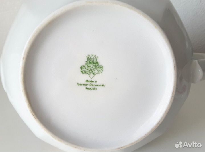 Винтажный фарфоровый чайник гдр