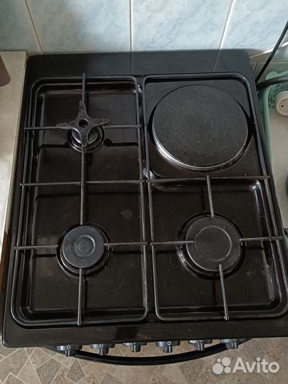 Электро газовая плита