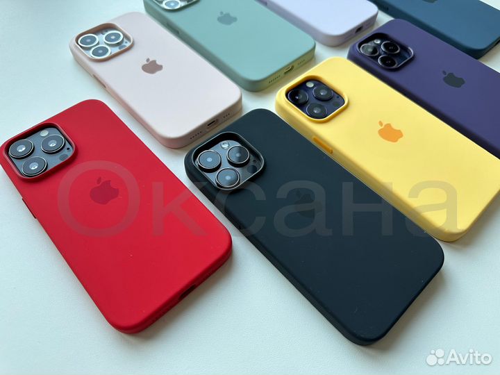 Apple Silicone case iPhone 14 pro/ pro max чехол