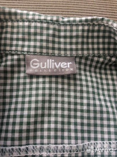 Рубашка gulliver новая, 116 для девочки