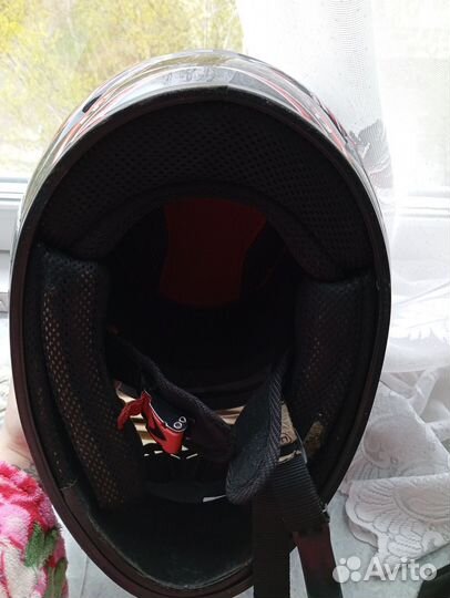 Шлем для мотоцикла мотошлем S- М