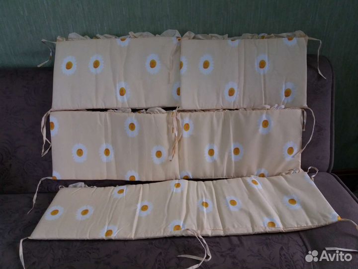 Бортики в кроватку для девочки или мальчика