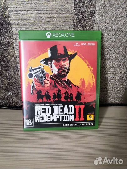 Игра для приставки xbox one Red Dead Redemption 2