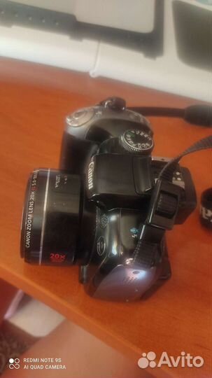 Зеркальный фотоаппарат canon power shot,20x zoom