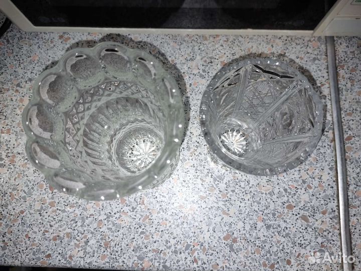 Ваза хрустальная СССР