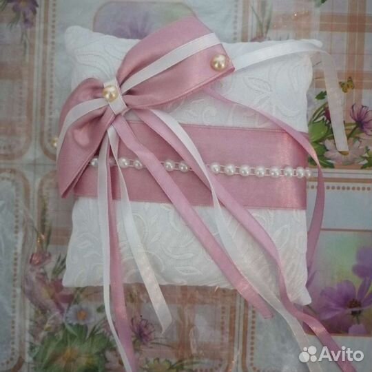 Подушечка для колец новая