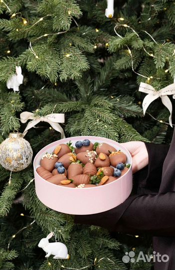 Набор клубники в шоколаде