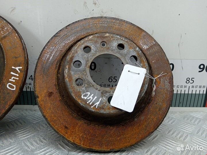 Диск тормозной задний для Opel Vectra C 93171848