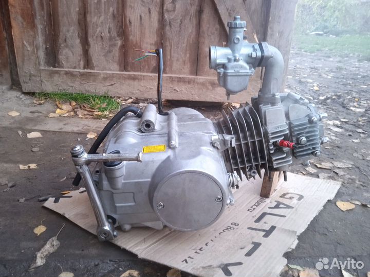 Двигатель на питбайк 125