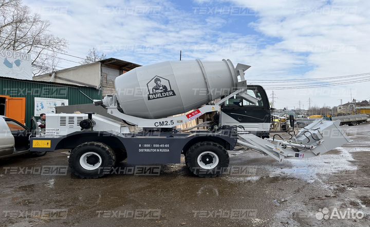 Автобетоносмеситель BUILDER CM2.5, 2023