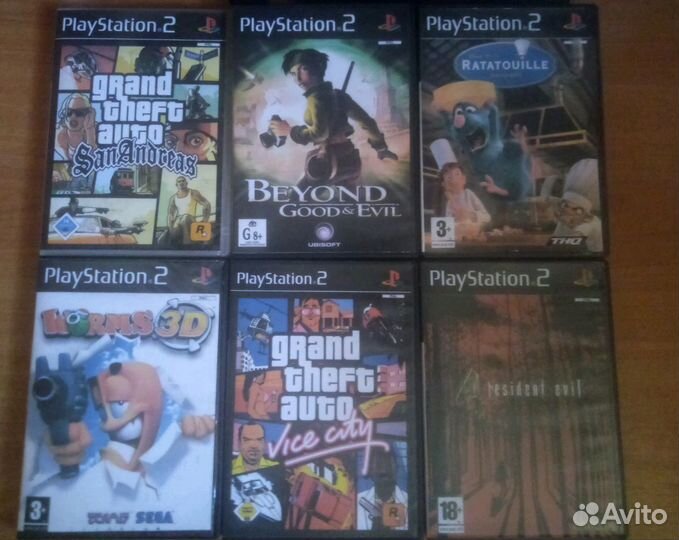 Диски PlayStation 2 (PS2) (запись игр)