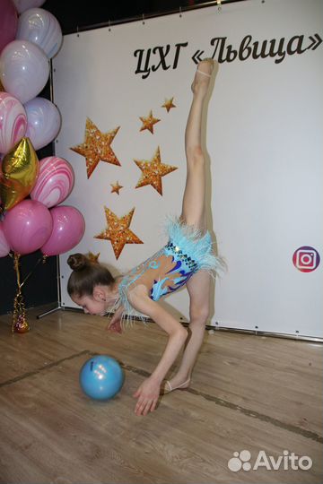 Продается купальник для худ. гимнастики, р.134