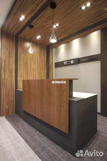 Ресепшен стойка, изготовление на заказ