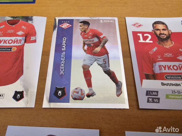 Panini рпл 2024 2025 Спартак набор