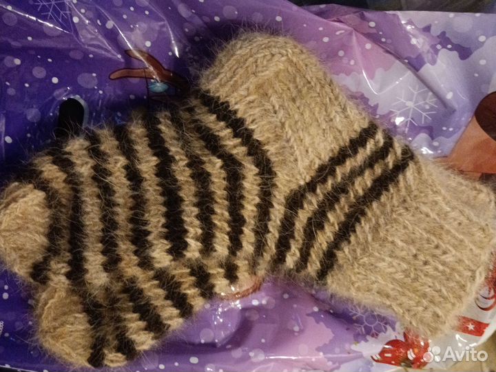 Носки из 100 собачьей шерсти