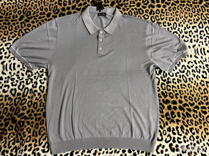 Летнее поло Kiton 58-60 размер