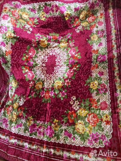 Покрывало гобелен плюшевый