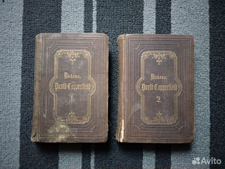Книга Чарльз Дикенс антиквариат Девид Копперфильд