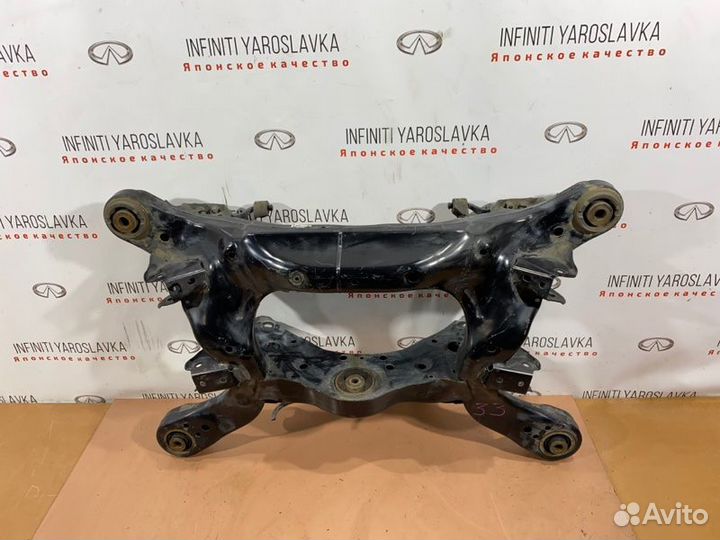 Подрамник дефект сайлентблока задний Infiniti Q50