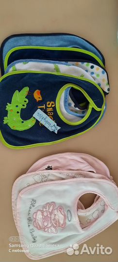 Слюнявчики и царапки