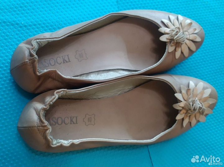 Балетки натуральная кожа 39 р Lasocki Польша