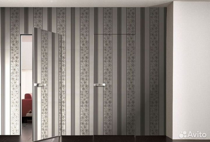 Дверь скрытая под отделку